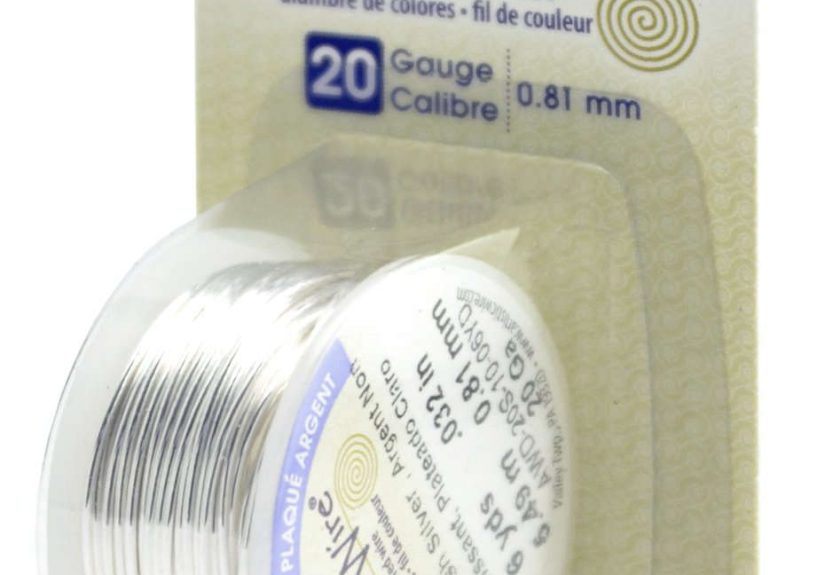 Artistic Wire 20-GaugeTarnish Resistant Silver Wire