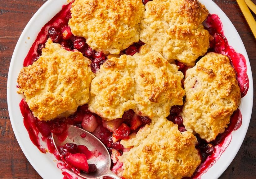 Best Cranberry Cobbler Recipe - How to Make Cranberry Cobbler