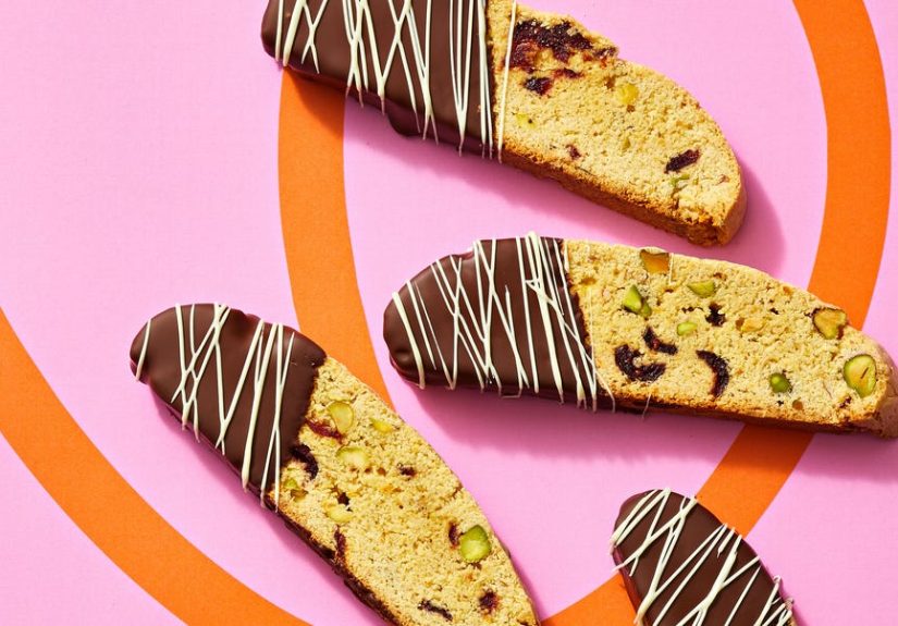 Best Cranberry-Pistachio Cornmeal Biscotti Recipe - How To Make Cranberry-Pistachio Cornmeal Biscotti