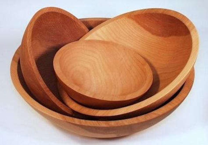 Colonial Hardwood Bowl