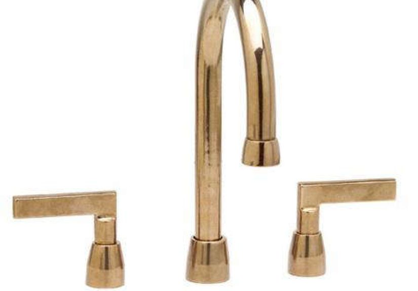 Faucets & Fixtures: Brass-Tone Bath Faucets