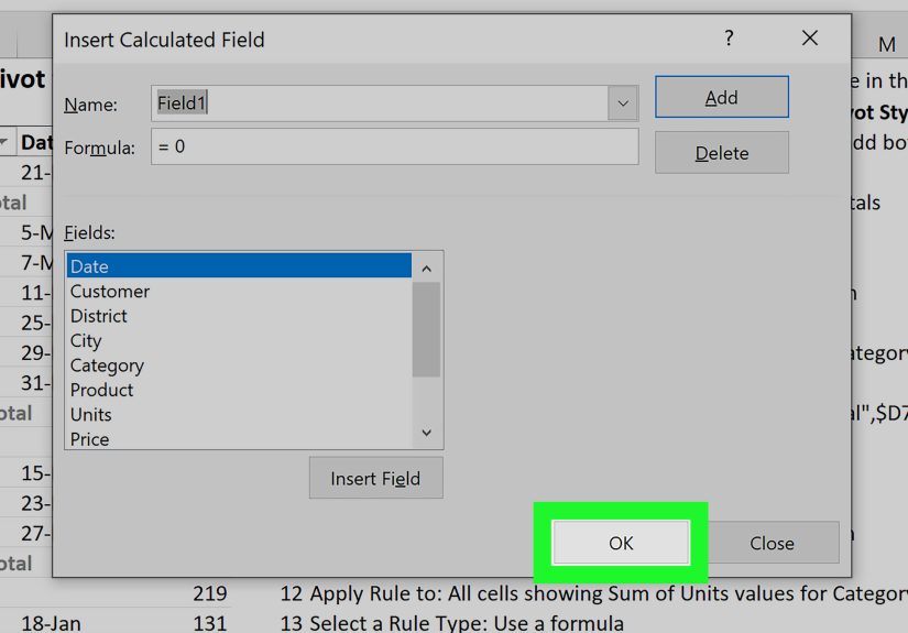How to Add a Column in a Pivot Table: Microsoft Excel Guide