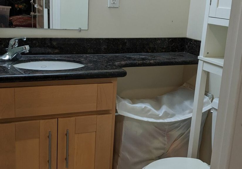 How to Make a Remove Glued On Rental Mirror DIY