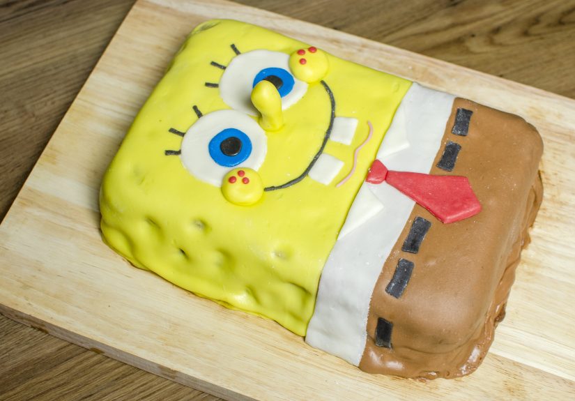 How to Make a SpongeBob Cake