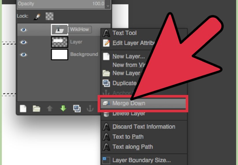 How to Outline Text in GIMP 2
