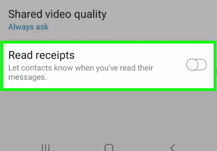 How To Turn Off Read Receipts On Android Text Messages