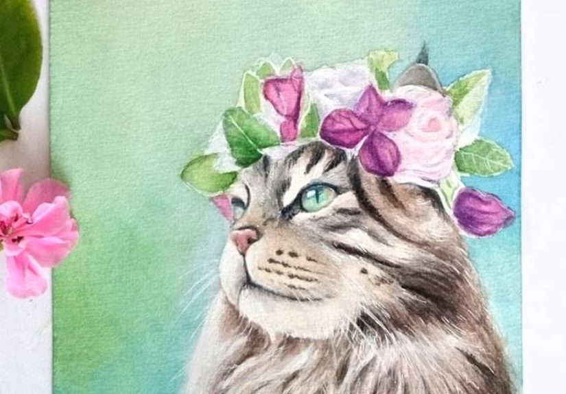 I Create Animal-Themed Paintings Using Watercolor, Ink, And Acrylic Paint, Here Are My Best 70 Works