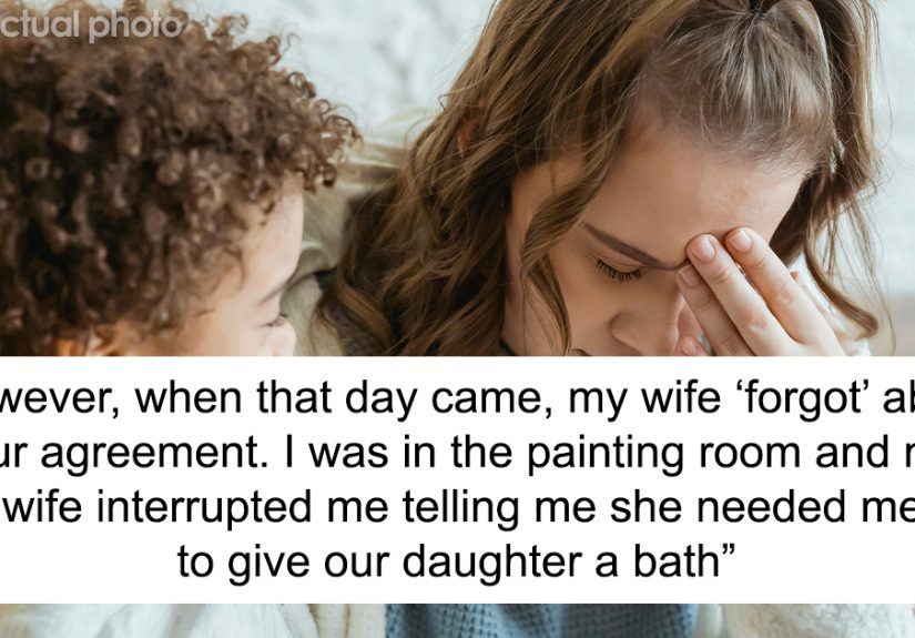 Man Tries To Have One Day Off, Wife “Forgets” Their Agreement, Is Shocked When He Just Leaves