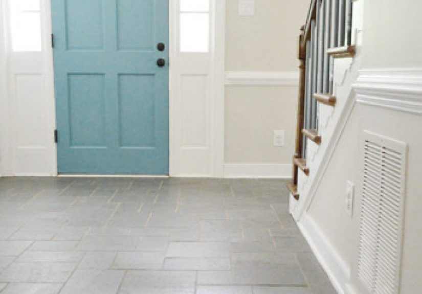 Painting Our Foyer Edgecomb Gray
