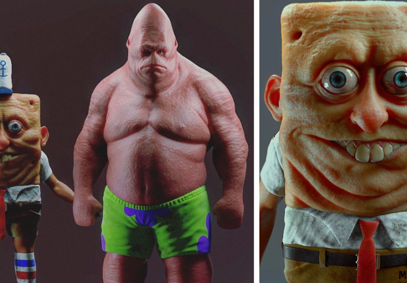 Realistic Famous Cartoon Character Versions You Wouldn’t Want To Meet In Real Life