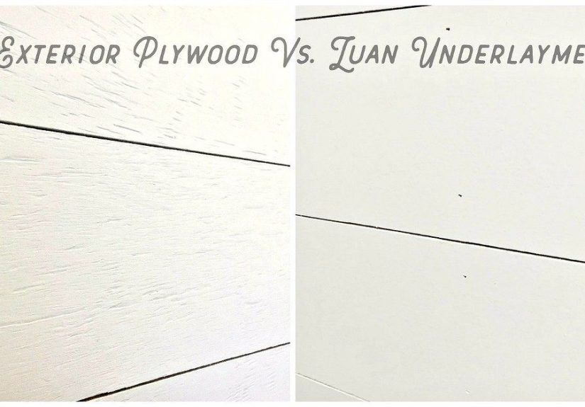 Shiplap Walls- 5 Reasons to Use CDX Plywood Vs. Luan Underlayment