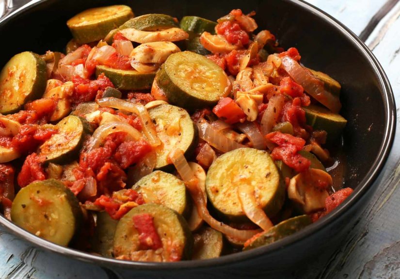 Slow Cooker Zucchini and Tomatoes Recipe