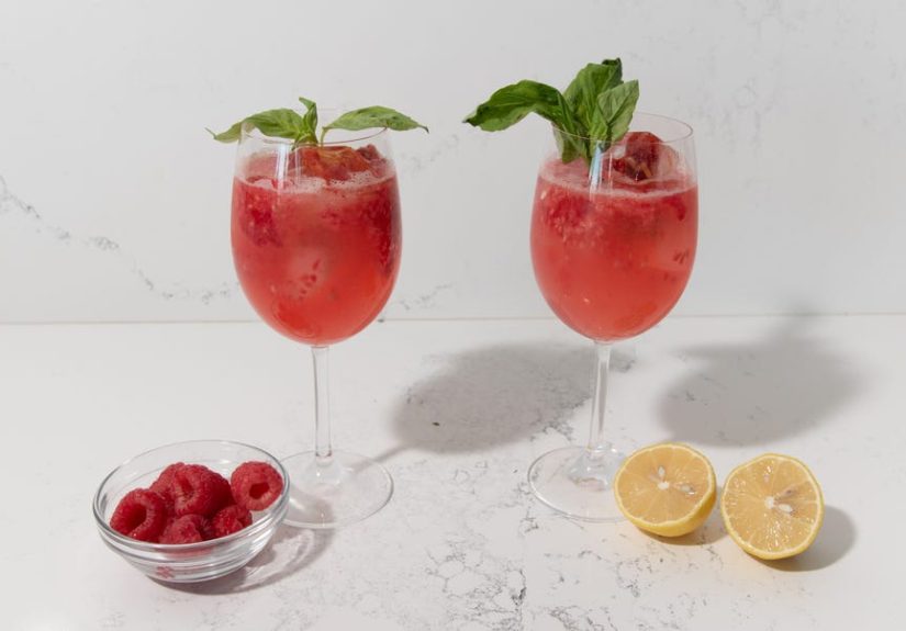 Sparkling Raspberry Lemonade (Inspired by With Love, Meghan)