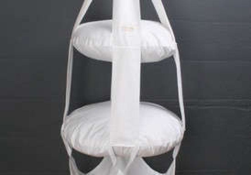 The Cat's Trapeze (2 pillow) WHITE